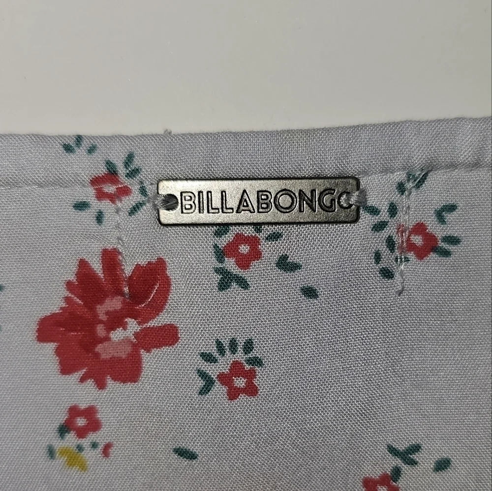 BILLABONG Blue Floral Mini dress - Picture 7 of 8